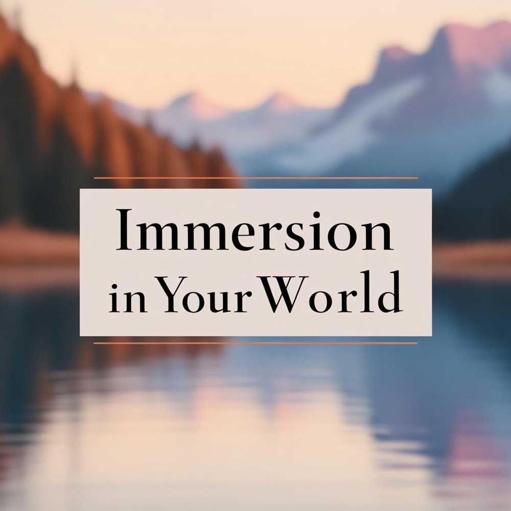 Immersion in Your World