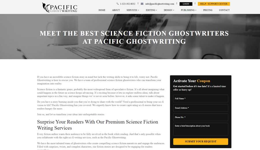 Pacific Ghostwriting