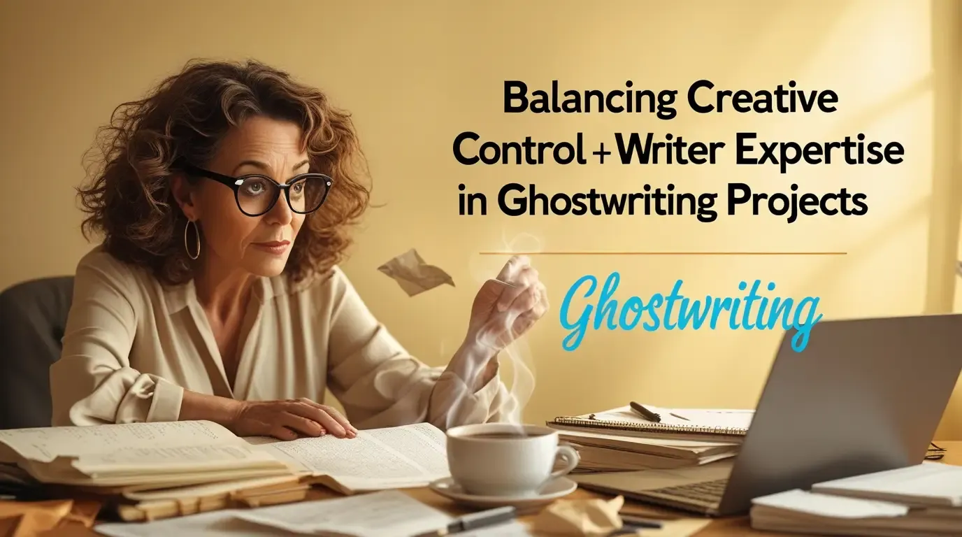 Balancing Creative Control and Writer Expertise in Ghostwriting Projects