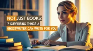 Not Just Books: 7 Surprising Things a Ghostwriter Can Write for You