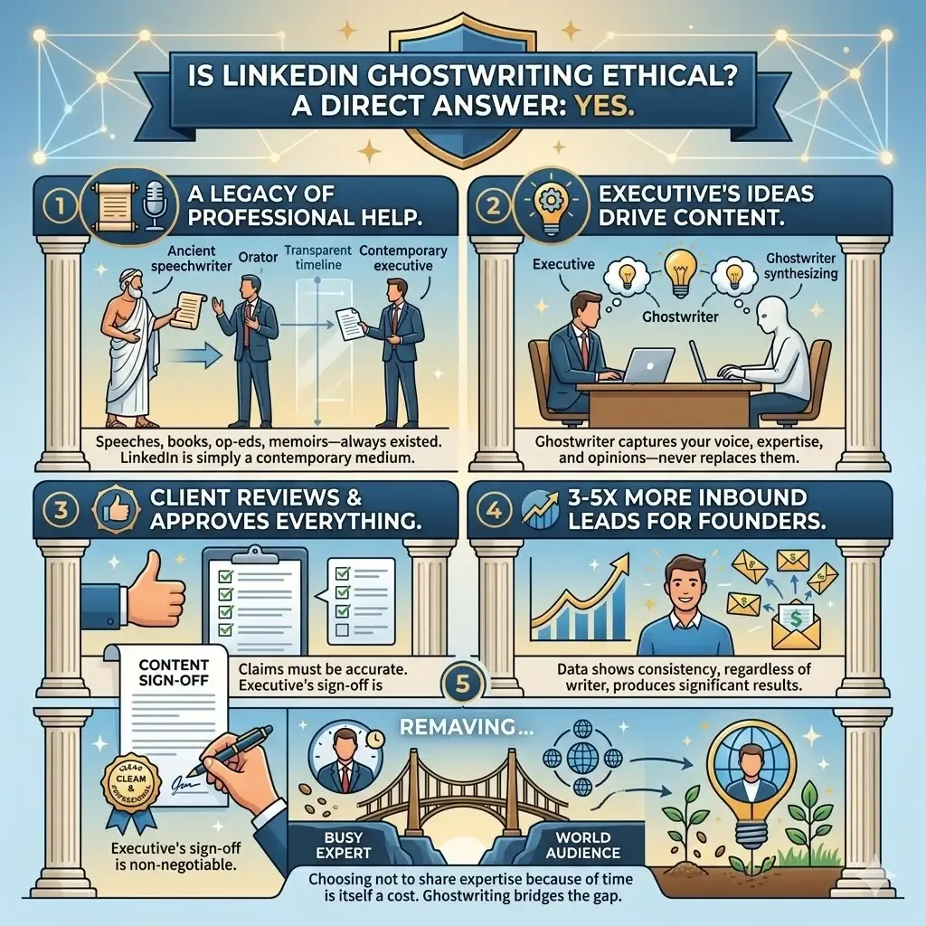 LinkedIn Ghostwriting Ethical