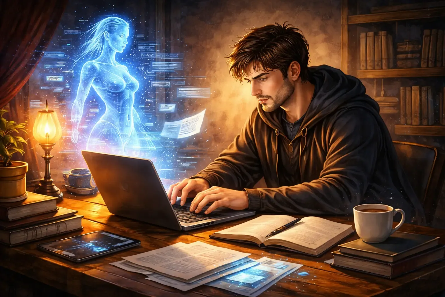 How Ghostwriters Use AI to Write Faster