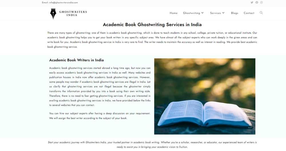 Ghostwriters India