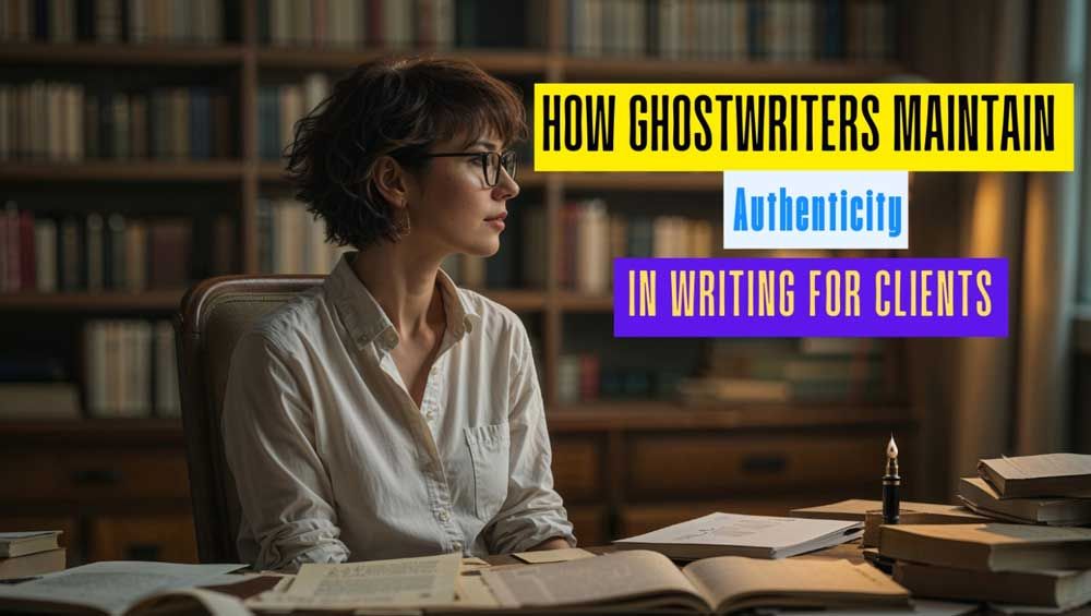 Let’s Find Out How Ghostwriters Maintain Authenticity in Writing for Clients