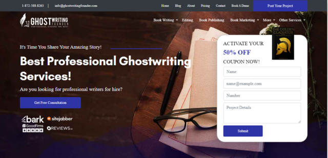 Ghostwriting Founder