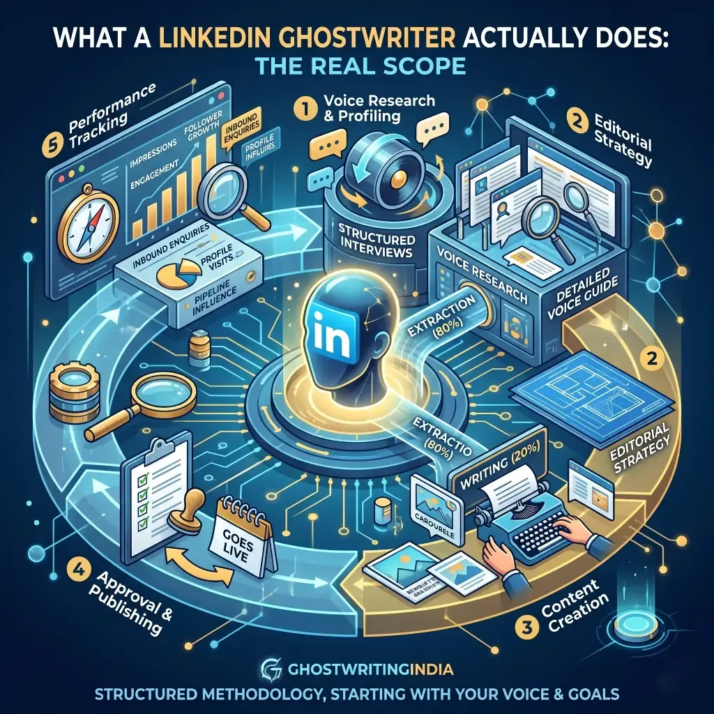 LinkedIn Ghostwriter Actually Does