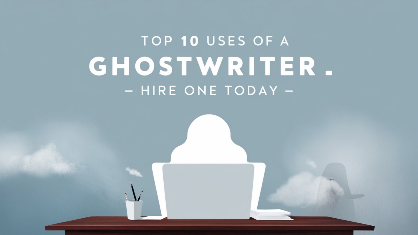 Top 10 Uses of A Ghostwriter – Hire One Today