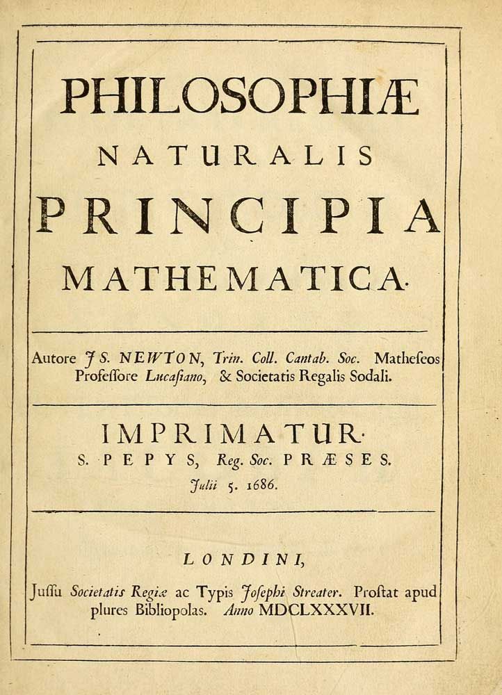 Philosophiæ Naturalis Principia Mathematica