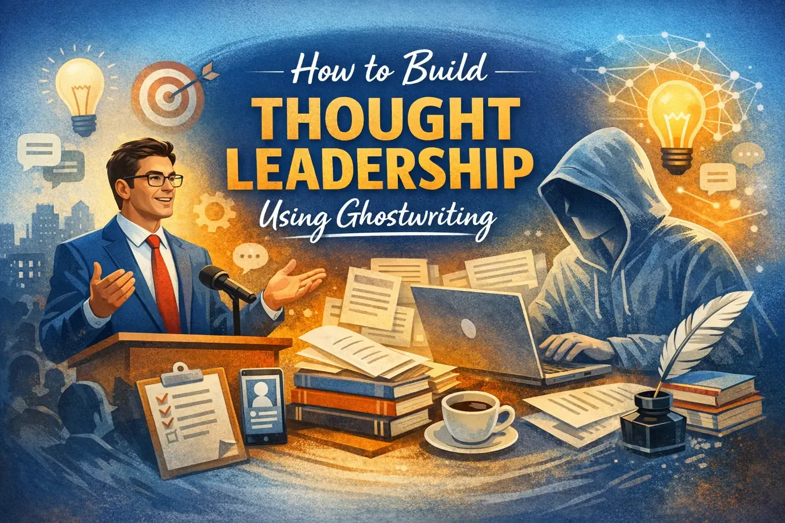 How to Build Thought Leadership Using Ghostwriting